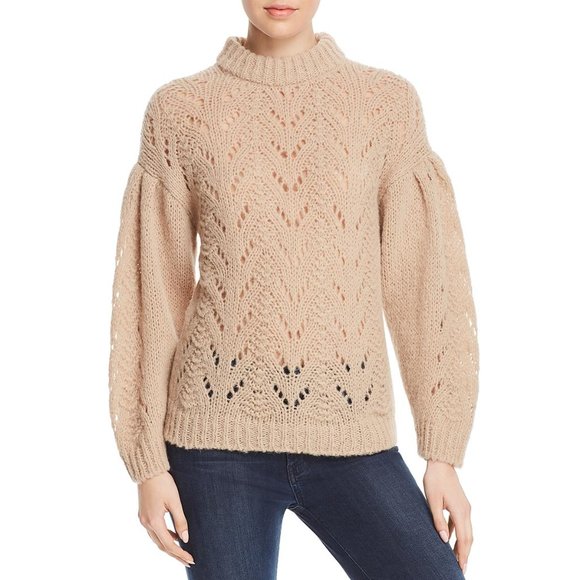 KATE SPADE Pointelle Stitch Sweater - Picture 1 of 3
